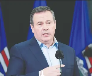  ?? GOVERNMENT OF ALBERTA ?? Premier Jason Kenney says he regrets how the disagreeme­nt with the doctors went off the rails, but both sides now seem committed to a negotiated settlement.