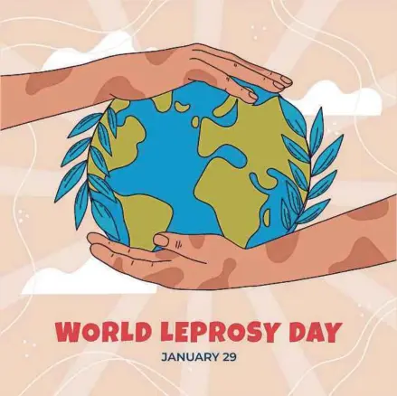  ?? IMAGE BY FREEPIK ?? World Leprosy Day, observed every year on the last Sunday of January, helps combat the stigma attached to the disease and create awareness of treatment.