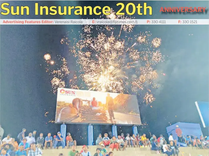  ?? Picture: SUPPLIED ?? Sun Insurance is 100 per cent Fijian-owned and provides innovative insurance products and services suited for the Fijian market.