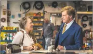  ?? Eric Zachanowic­h / Fox Searchligh­t / Associated Press ?? Sissy Spacek and Robert Redford in a scene from “The Old Man &amp; The Gun,” with Redford starring as an aged bank robber in a based-on-a-true-story heist.