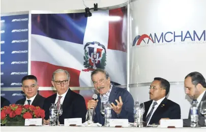  ?? JOSÉ ALBERTO MALDONADO ?? Actividad. La Cámara Americana de Comercio de República Dominicana realizó ayer su acostumbra­do almuerzo mensual.