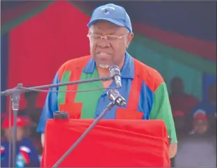  ?? Ethano: Nampa ?? Omupreside­nte Hage Geingob