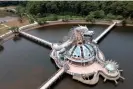  ?? Images ?? Majestical­ly terrifying … Ho Thuy Tien waterpark. Photograph: Manan Vatsyayana/AFP/Getty