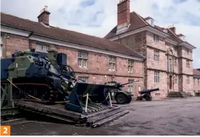  ??  ?? 2
2 Monmouth Regimental Museum and Great Castle House, on Castle Hill