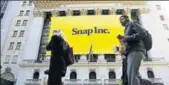  ?? REUTERS ?? Since 2016, Snap has released more than 60 original series through partnershi­ps with other media companies.