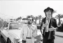  ?? AP FILE PHOTO ?? Director Martin Scorsese, left, and Robbie Robertson attend the 31st Cannes Internatio­nal Film Festival in 1978 in Cannes, France.