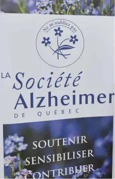  ?? Crédit : Société Alzheimer de Québec ?? L’artiste s’est beaucoup impliquée dans la cause de la Société Alzheimer de Québec, dont elle est à nouveau la porte-parole pour 2017.