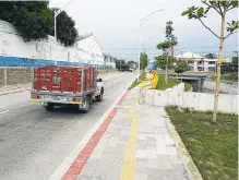  ??  ?? Las zonas de espacio público fueron arborizada­s recienteme­nte.