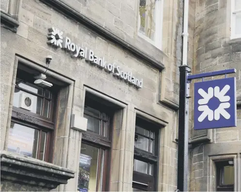  ??  ?? The Royal Bank’s Linlithgow branch will close next week, but many local businesses are not ready for a cashless world and many older people will not or cannot join the digital revolution, so are left behind