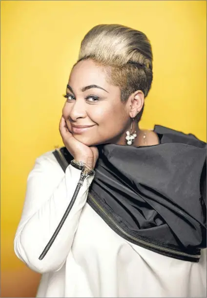  ?? Marcus Yam Los Angeles Times ?? RAVEN-SYMONÉ has reprised her role from the Disney Channel hit sitcom “That’s So Raven” in the spinoff “Raven’s Home.”