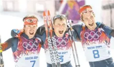  ?? JACK GRUBER, USA TODAY SPORTS ?? Russia swept the men’s cross- country 50km ski race Sunday.