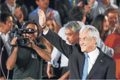  ?? FOTO : AFP ?? Sebastián Piñera ya ha señalado que, de ser necesario, irá más allá de la ley en materia fideicomis­o.