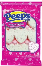  ?? — PEEPS ?? Peeps Vanilla Creme Marshmallo­w Hearts are especially nice if your holiday is more Galentine’s Day than Valentine’s Day.