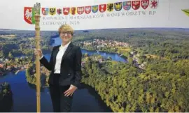  ?? FOT. ARCH. LUBUSKIE.PL ?? • Marszałek lubuska Elżbieta Polak, gospodarz konwentu marszałków w 2020 r.