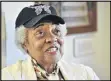  ?? AJC 2014 ?? Naomi King, sister-in-law of Martin Luther King Jr., called for “justice rather than revenge” after a carjacking attempt.