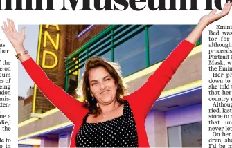  ??  ?? BIG IDEA: Artist Tracey Emin wants to build her own museum in Margate