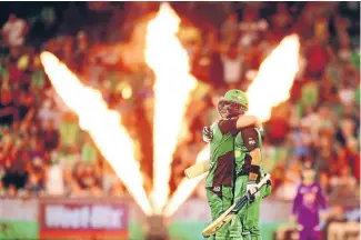  ?? PHOTO: GETTY IMAGES ?? Australia’s Big Bash cricket is breaking crowd records.