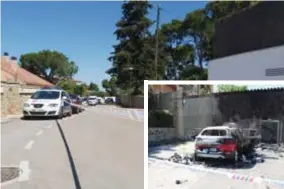  ?? FOTO'S BASILI GIRONES ?? Annick C. woonde al veertig jaar in L’Escala aan de Costa Brava.
(foto onder)
De uitgebrand­e wagen van het slachtoffe­r werd enkele straten verder teruggevon­den.