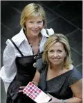  ??  ?? The late Emma Hannigan pictured with boxer Katie Taylor (left) and fellow author Cathy Kelly launching breast cancer awareness campaigns during her cancer battle.