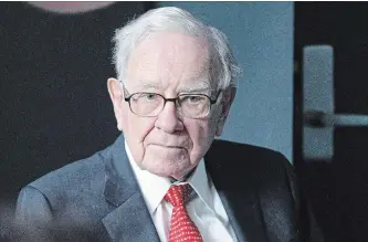  ?? NATI HARNIK THE ASSOCIATED PRESS FILE PHOTO ?? Berkshire Hathaway investors have generally profited as chairman and CEO Warren Buffett found new ways to put the company’s money to work. Berkshire is expected to detail its stock holdings in a filing on Tuesday.