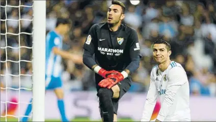  ?? FOTO: SIRVENT ?? Cristiano se sacudió a medias sus fantasmas con el gol Acabó marcando pero antes falló un penalti y varias claras ocasiones