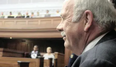  ?? PICTURE: ENRICO JACOBS ?? FAMILY MATTERS: The trial of Henri van Breda continues in the Cape Town High Court. His uncle Andre van Breda testified yesterday.