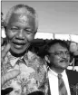  ??  ?? HERO: Imam Allie Gierdien with Nelson Mandela.