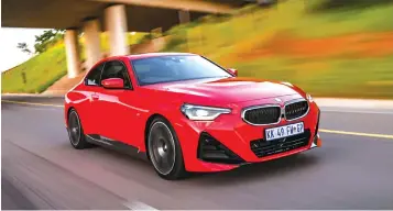  ?? ?? New BMW 2-Series Coupe is at the core of the brand’s ethos