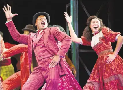  ?? The Grand 1894 Opera House ?? Chris Sams and Leslie Jackson star in the touring production of “Ragtime” this weekend at The Grand 1894 Opera House in Galveston.