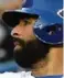  ??  ?? New Jay Randal Grichuk is giving his eyes a workout in hopes of boosting offence, while Jose Bautista’s downturn might have been vision related.