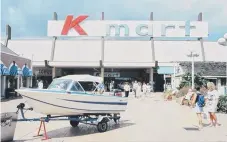  ??  ?? Kmart circa the 1980s. It was an original anchor store