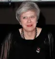  ??  ?? BALANCING ACT: British prime minister Theresa May