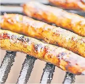  ?? Picture: LANCE SEETO ?? BBQ sausages of many types of meat are common.