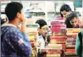  ?? Praveen Khanna ?? At the book fair in Pragati Maidan