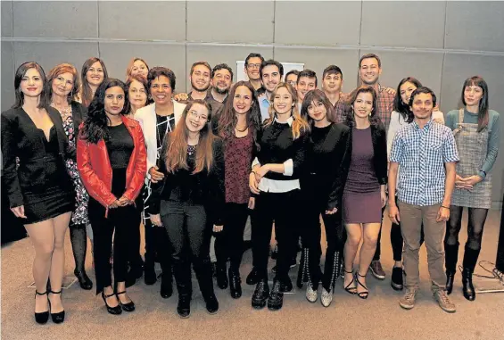  ?? FOTOS: EMMANUEL FERNANDEZ Y FERNANDO DE LA ORDEN ?? Promoción 2018. Los alumnos de la Maestría, que se preparan para cursar durante este año.