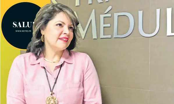  ?? DAVID CORDERO MERCADO ?? A pesar de los obstáculos durante su tratamient­o, Cindy del Valle Malavé encontró un propósito en ayudar a otras personas que atraviesan por la enfermedad.