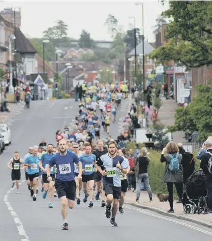  ?? ?? The Mid Sussex Marathon is back after a Covid-enforced break - this year’s event runs from April 30 to May 2