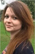  ??  ?? Statement: Yulia Skripal, 33