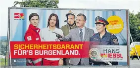  ??  ?? Was die Sicherheit anlangt, braucht dem Hans Niessl keiner etwas vormachen. Der SP-Landeschef hat Funkkontak­t mit der Zukunft.