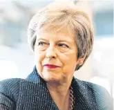  ??  ?? Brexit blues: UK Prime Minister Theresa May is in danger of losing the support of the DUP, whose backing she needs to stay in power