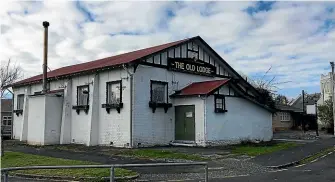  ??  ?? Former Lodge Beta Waikato No.12 Masonic Hall, corner of River Road and Myrtle St, Hamilton East.