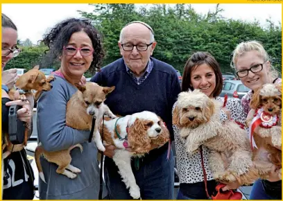  ?? PHOTO: JOHN FISHER ?? The first dog show held by Leeds care home Donisthorp­e attracted a big turnout of pooches and their owners. There were prizes in categories including residents’ favourite — Lexi, owned by Isabella and Oliver Newman