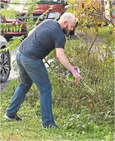  ??  ?? VariaS PerSonaS han dejado ofrendas florales para las víctimas