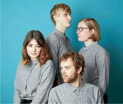  ??  ?? Yumi Zouma, from left, clockwise: Christie Simpson, Charlie Ryder, Sam Perry and Josh Burgess.