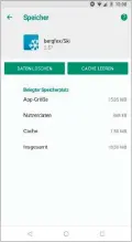  ??  ?? Wenn Sie eine App samt Daten löschen wollen, können Sie dies in den Smartphone-einstellun­gen erledigen.