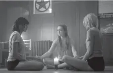  ?? David Bukach, Freeform ?? From left: Ashley Nicole Williams, from left, and Taylor Hickson in “Motherland: Fort Salem.”