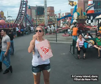  ??  ?? À Coney Island, dans
l’État de New York.