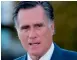  ??  ?? Mitt Romney