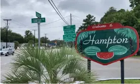  ?? Jeffrey Collins) Photograph: Jeffrey Collins/AP ?? Hampton, South Carlina., on Monday, Sept. 20, 2021. Attorney Alex Murdaugh and his family have steered much of the legal world in this town of 2,600 for a century. (AP Photo/