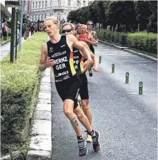  ?? FOTO: PRIVAT ?? Startklar: Der Tuttlinger Valentin Wernz bestreitet am Sonntag in Kapstadt seinen dritten Weltcup.